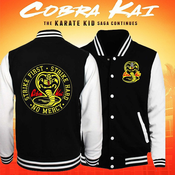 Karate Kid Cobra Kai Dojo Baseball Jacket Sweatshirt Wish