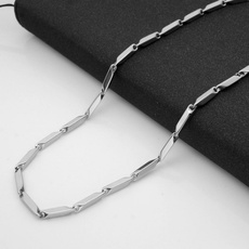 Steel, Chain Necklace, Stainless Steel, Jewelry