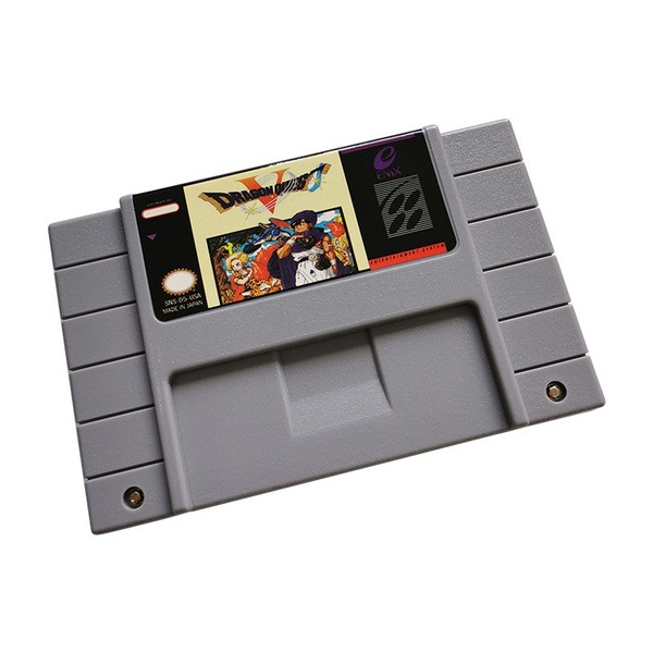 16 Bit English Language Battery Save Video Game Cartridge USA Version