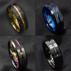 Mens Ring, 8MM, tungstenring, wedding ring