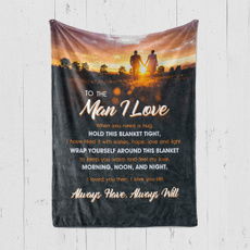 Fleece, antipilling, Love, antiwrinkle