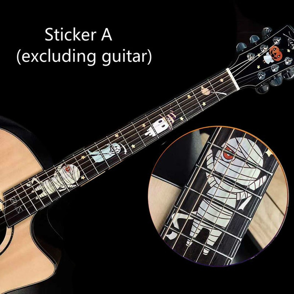 New Acoustic Guitar Fingerboard Decals Guitar Neck Decals Guitar Guard