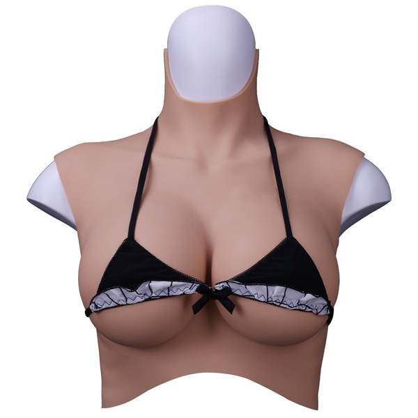 Silicone Breast Forms Fake Small Boob B Cup Crossdresser Drag Queen Enhancer 