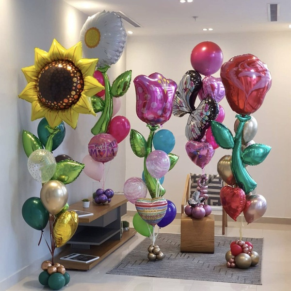 Two Balloon Flower - Tutorial 02 - Feste Compleanni 