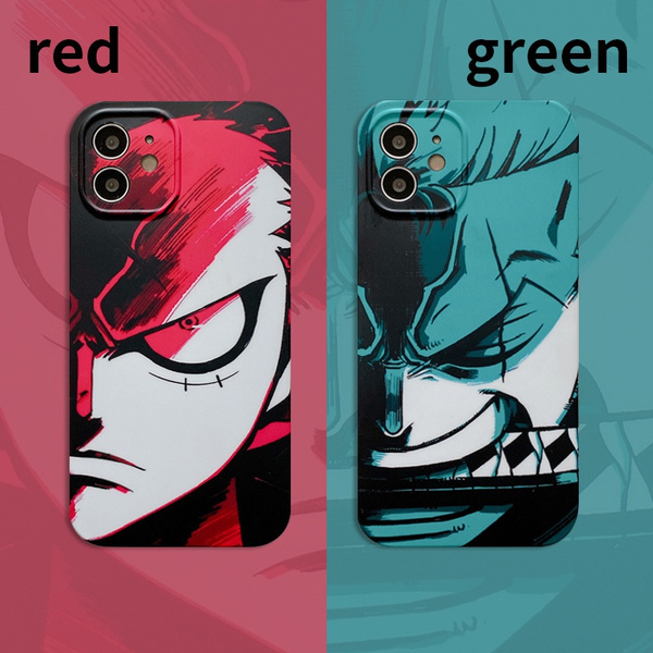 ONE PIECE Luffy Roronoa Zoro Soft Shell Phone Case Cover For Iphone 11 12 Pro Max 7 8 Se X XR XS 