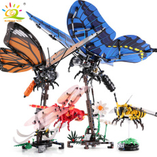 building, butterfly, Toy, dragon fly
