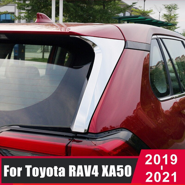 For Toyota RAV4 2019 2020 2021 2022 RAV 4 XA50 Carbon Fiber Rear Window