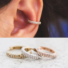 DIAMOND, Jewelry, gold, Stud Earring