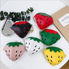 giftsforkid, strawberry, for girls, purses