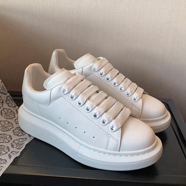 comfy white platform sneakers