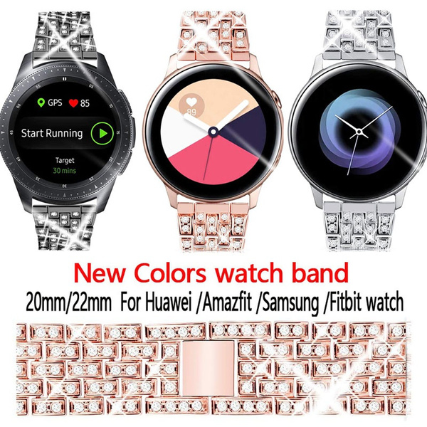 2022-2023 New 20mm22mm Metal Watch Band for Samsung Galaxy Watch3