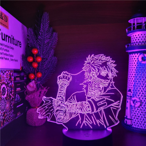 3D Boku No Hero Academia ANIME LAMP Dabi Led Light MY HERO ACADEMIA ...