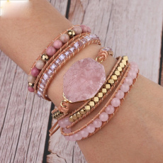 pink, bohemia, Stone, quartz
