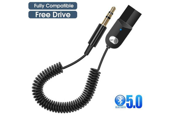 Aux Bluetooth Adapter For Car 3.5mm Jack Audio Bluetooth 5.0
