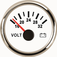 voltagegauge, 24vvoltmeter, voltagemeter, voltgauge