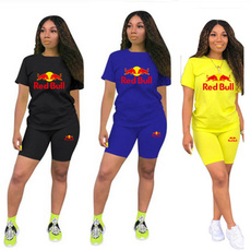 Shorts, casualtracksuit, Sleeve, tshirts for women