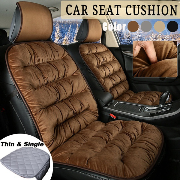 Car Seat Cover Cushion Plush Universal Auto SUV Warmer Pad Mat