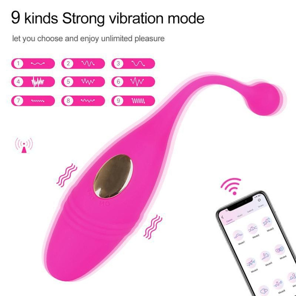 App Control Vibrators Vibrating Egg Dildo Remote Control Force Vibrator  Adult Games Vibrating Panties