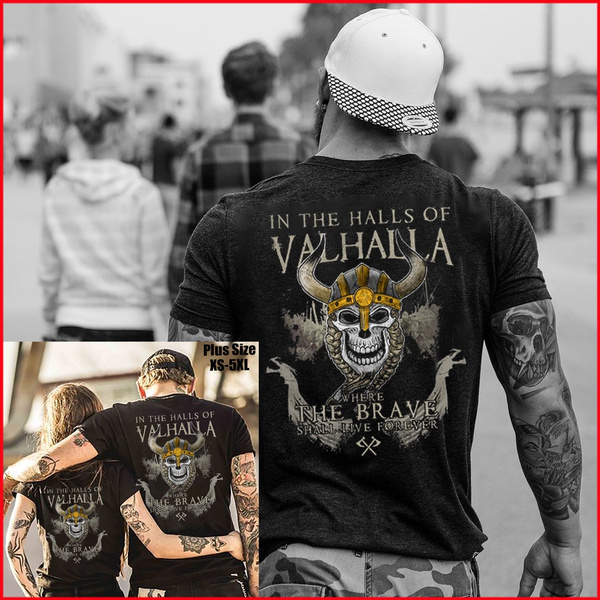 VALHALLA VIKINGS, VIKINGS T SHIRT, VIKING SHIRT Wikinger SHIRT Odin Thor  SHIRT SHIRT