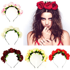 Beautiful, Fashion, flowerhairband, Garland