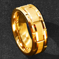 8MM, tungstenring, Fashion, wedding ring