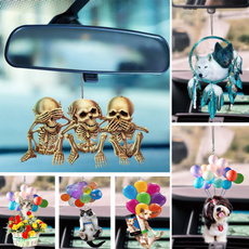 carhangingdecoration, skull, caraccessoriesinterior, Cars
