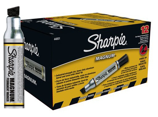 Sharpie Magnum 44 Marker - Red, Wide