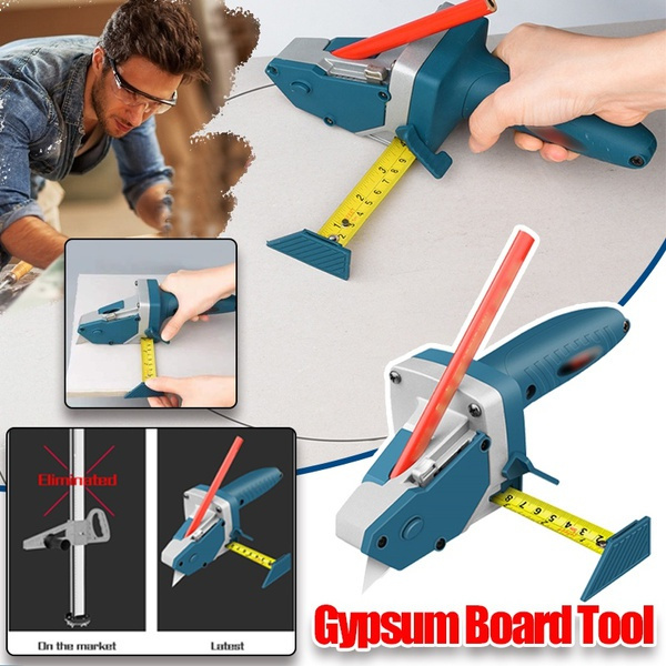 Gypsum Board Cutting Tool Drywall Cutting Artifact Tool with Scale