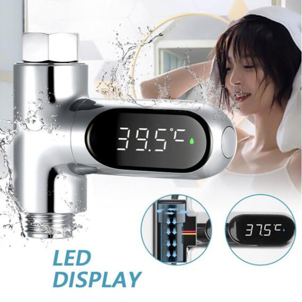 Shower Thermometer Monitors