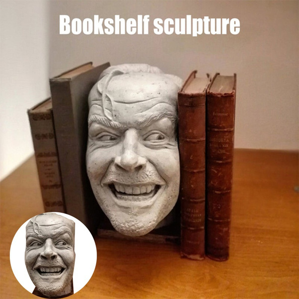 the shining bookend sculpture