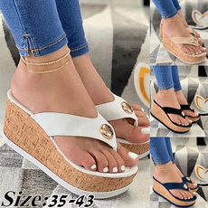 wedge, Outdoor, Platform Shoes, Summer