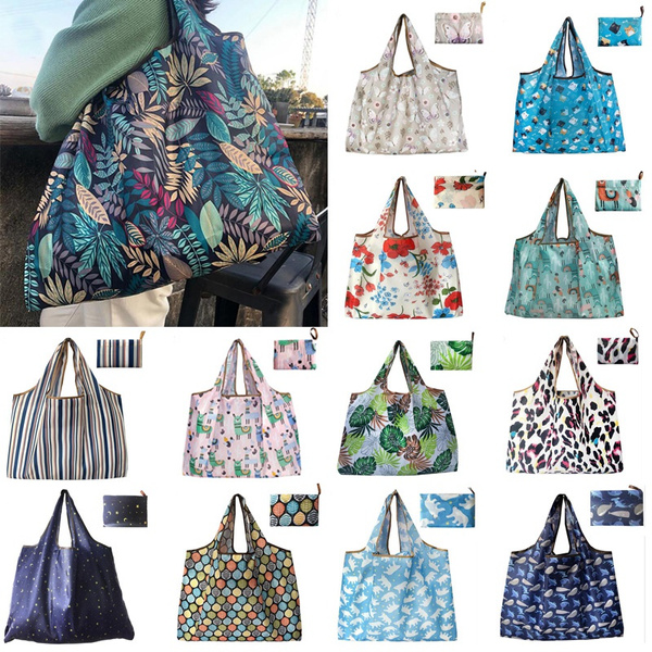 Extra-Large Reusable Shopping Bags Heavy Duty Washable Foldable