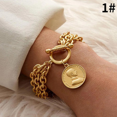 Charm Bracelet, Fashion, Jewelry, gold