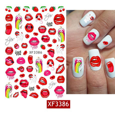 polymer, nail decals, Beauty, Nail Art Accessories