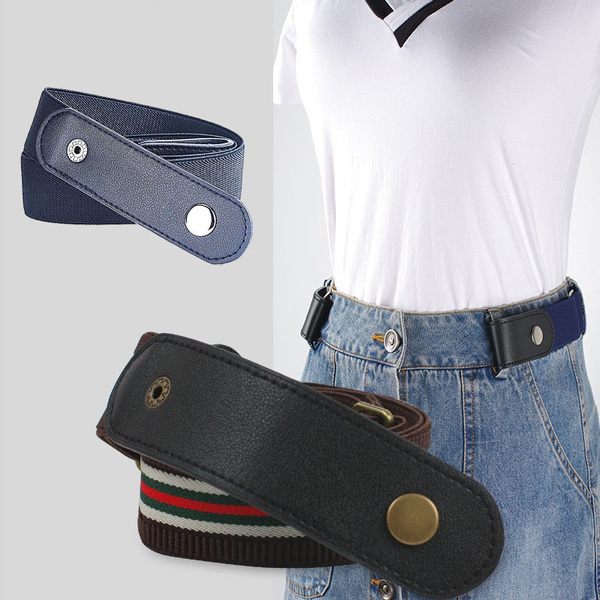 Buckle Free Belt For Jean Pants Dresses No Buckle Stretch Elastic Waist Buckle Free Belt For Jean Pants Dresses No Buckle Stretch Elastic Waist