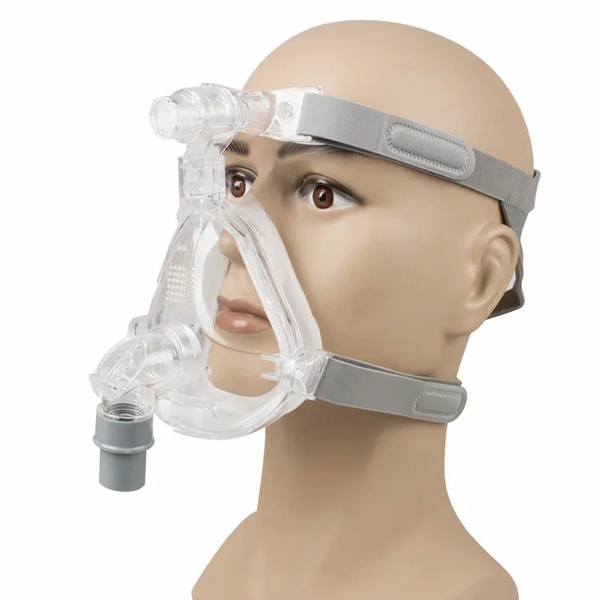 Full Face respiratory Mask CPAP Auto breathing face guard for Sleep