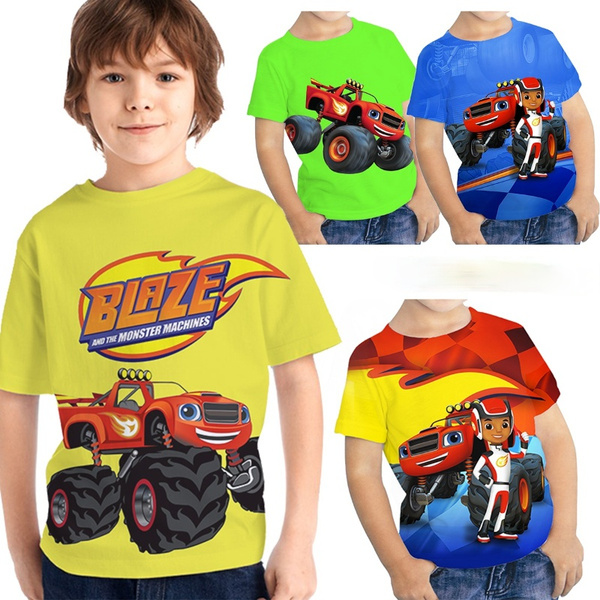 Blaze and the monster machines store t shirt