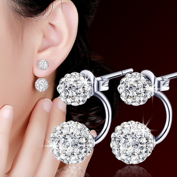 Diamond Side-Set Seam Ring Hoop 14K Gold or Platinum – FreshTrends