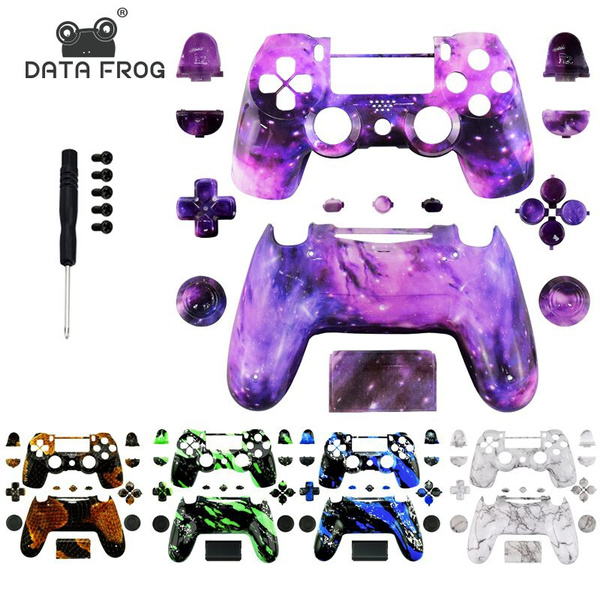 Data Frog Replacement Housing Shell Case For Xbox One Slim Controller  Custom Cover With Buttons Mod Kit For Xbox One Slim