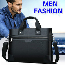 Men, Totes, business bag, leather