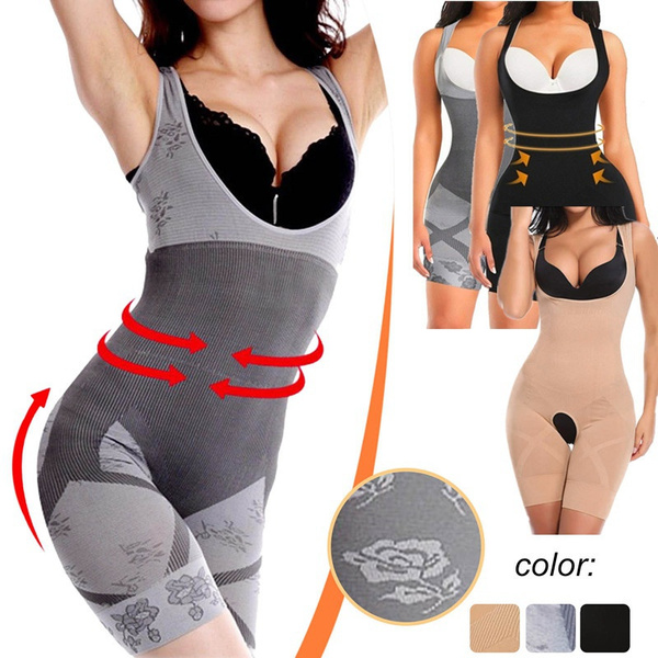 2021 Women's Sexy Magic Full Body Shaper Waist Trainer Tummy Control Thigh  Slimmer Shapewear Corset Slimming Underwear Bodysuit