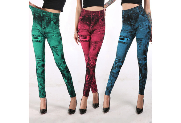 legging imitation jean