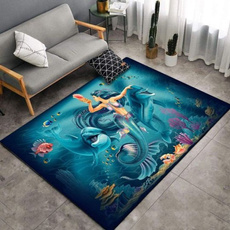 Decorative, doormat, mermaidcarpet, kidsroom