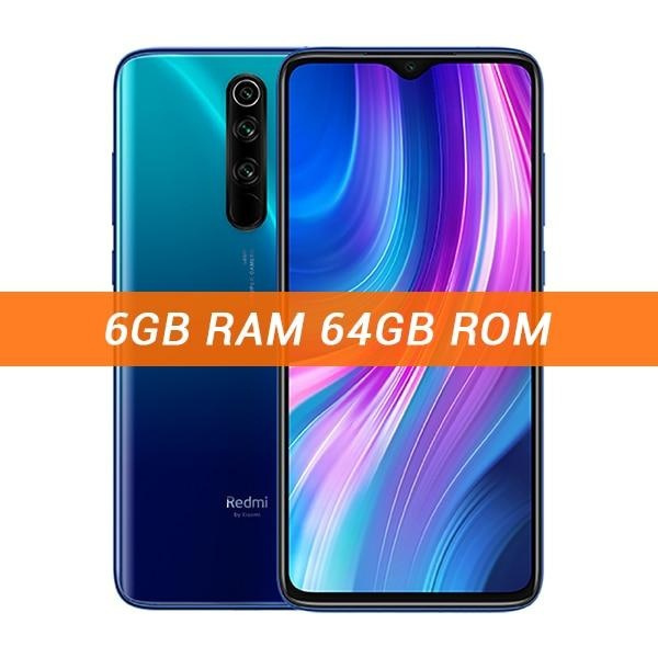 Global Version Xiaomi Redmi Note 8 Pro 6GB 64GB Smartphone 64MP