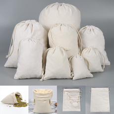 Drawstring Bags, Bags, linenbag, Storage