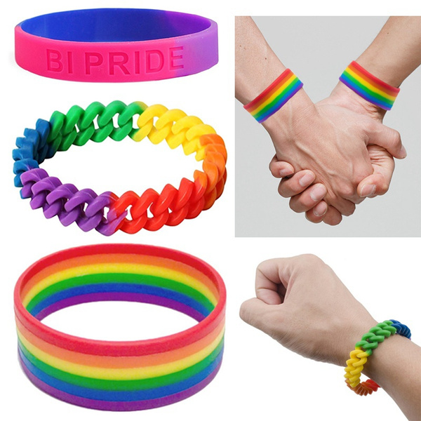 gay pride nails jewel