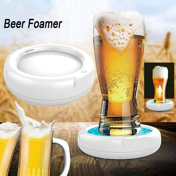  Beer Frother, Ultrasonic Beer Foamer Foamer Portable