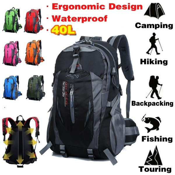 waterproof camping backpack