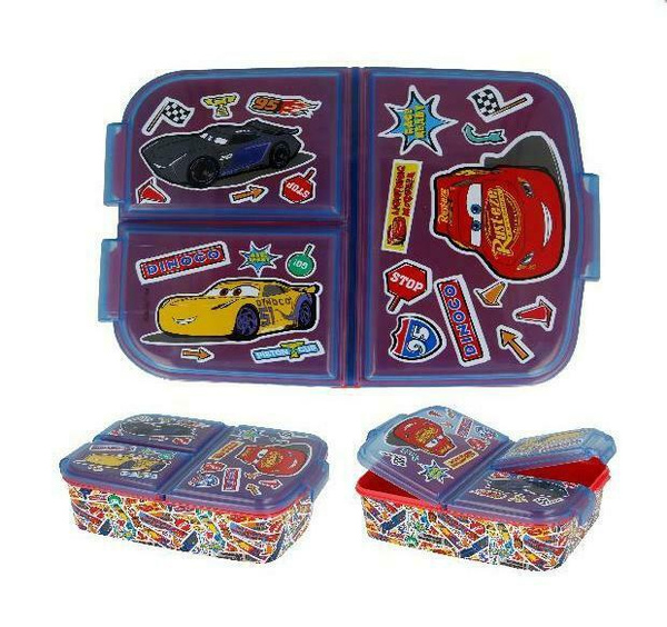 Cars Latest 2021 Design School Kids Character Sandwich Lunch Snack Box ...