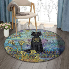 warmblanket, egyptiancatroundcarpetsquarerug, Egyptian, roundblanket